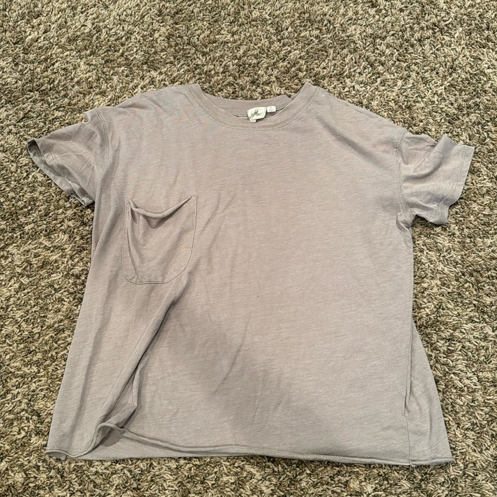 White Crow oversized pocket tee